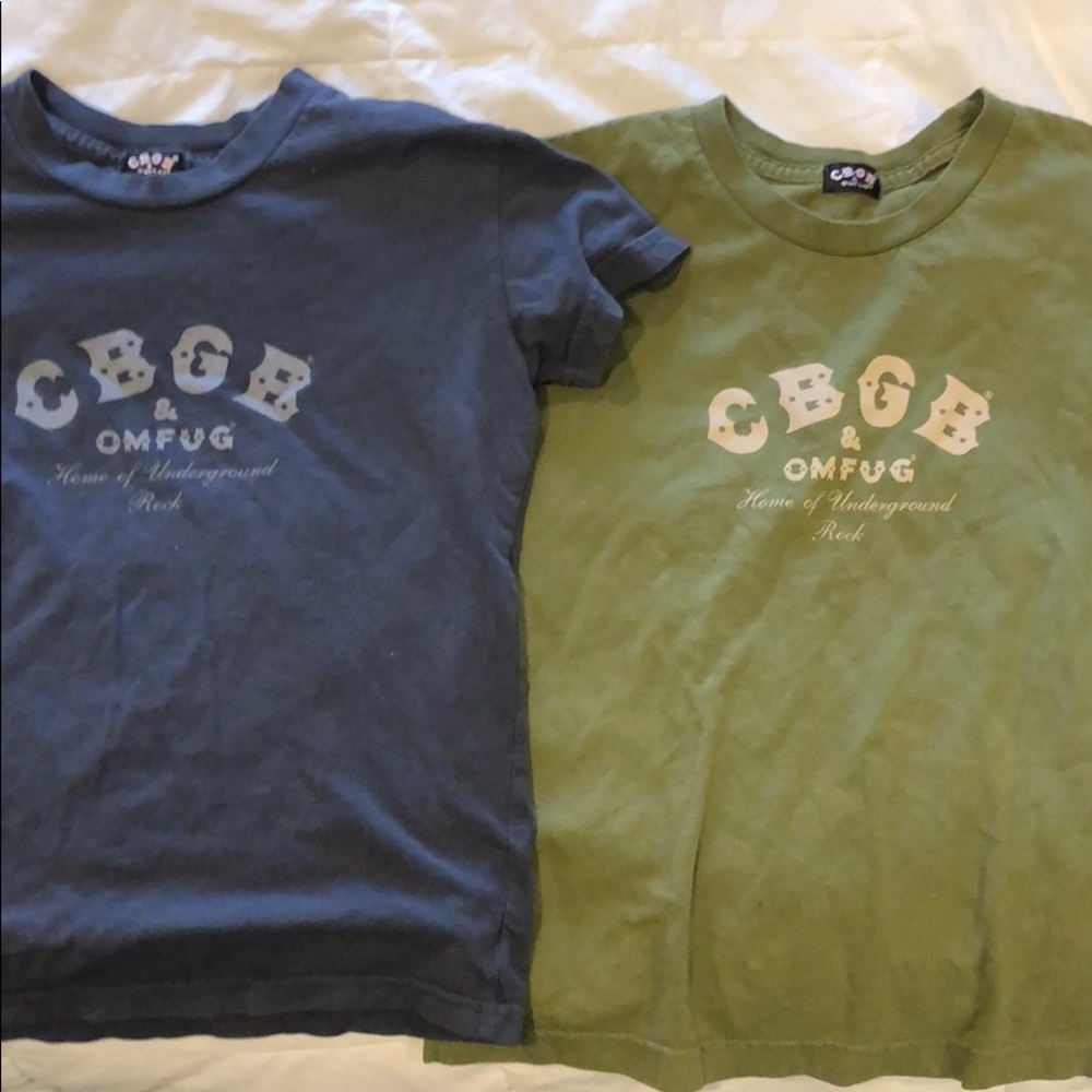 CBGB women’s vintage tees XS